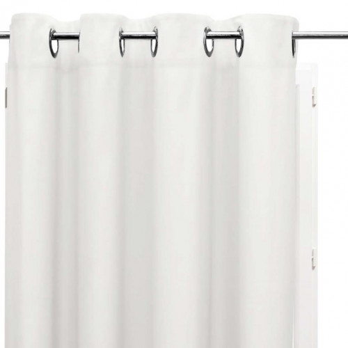 Rideau Isolant Et Occultant À Oeillets 135X250 Cm Blanc destiné Rideau Occultant Et Isolant Rideau Isolant Et Occultant À Oeillets 135X250 Cm Blanc destiné Rideau Occultant Et Isolant