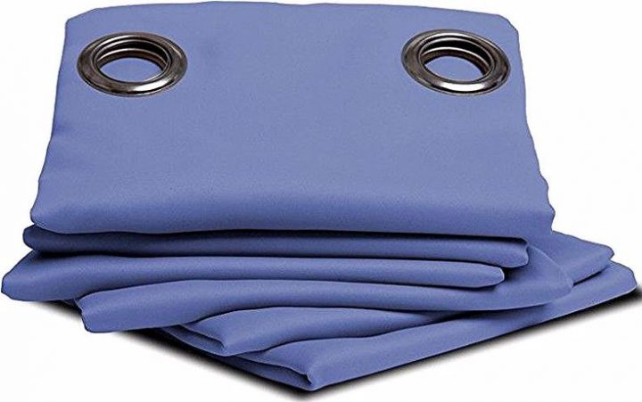 Rideau Isolant Moondream Thermique Eté-Hiver – Bleu dedans Rideau Thermique Été