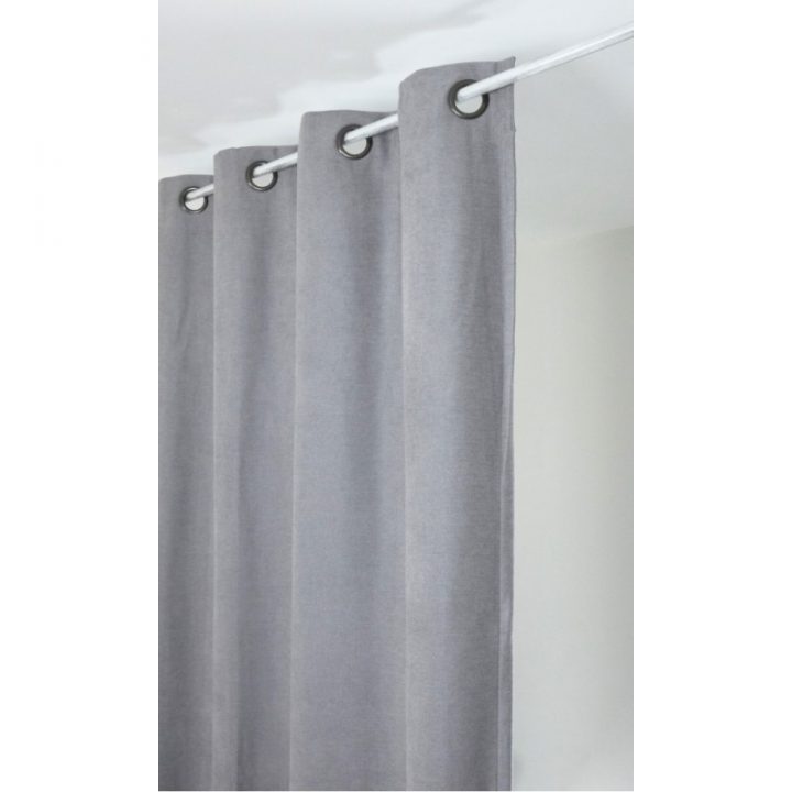 Rideau Isolant Thermique 140X260 Pret À Poser Gris Clair concernant Rideaux Anti Froid Rideau Isolant Thermique 140X260 Pret À Poser Gris Clair concernant Rideaux Anti Froid