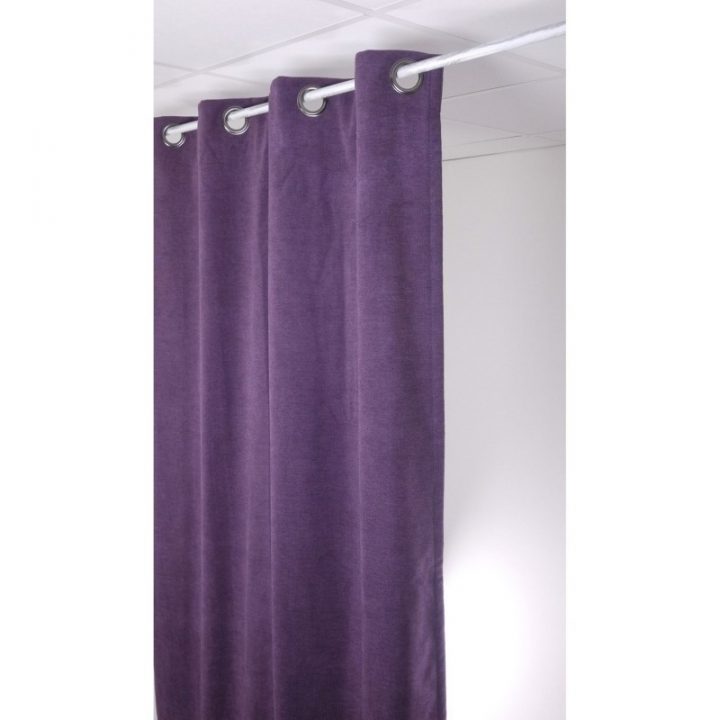 Rideau Isolant Thermique 140X260 Pret À Poser Violet à Rideaux Thermiques Isolants