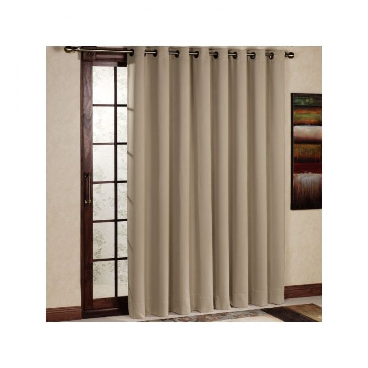 Rideau Isolant Thermique Et Occultant Beige 140X240 Cm intérieur Rideau Occultant Isolant Thermique