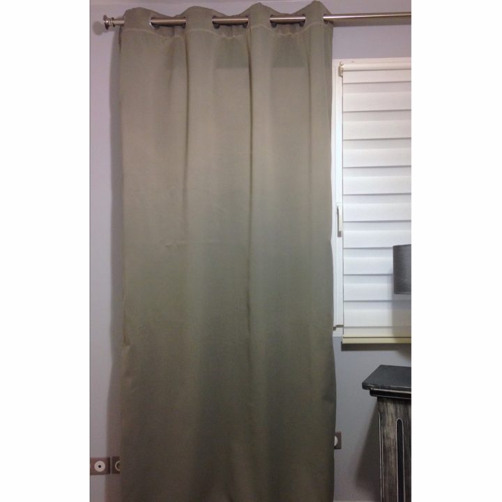 Rideau Isolant Thermique Et Phonique, Occultant Uni Breeze concernant Rideau Occultant Isolant Thermique