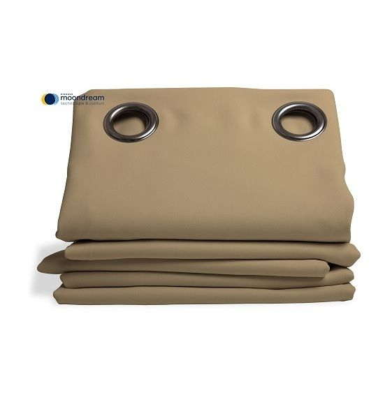 Rideau Isolant Thermique Hiver Couleur Pelican 145X260 à Rideau Thermique Hiver