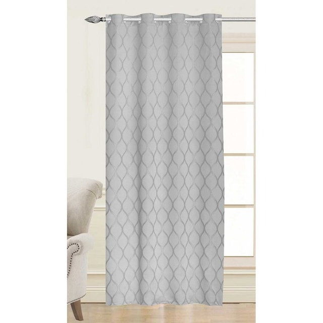 Rideau Jacquard Motifs "Géométriques" Home Maison | La Redoute tout Rideau Forme Geometrique