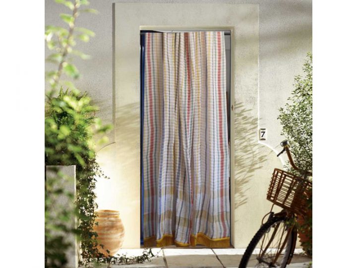 Rideau Jaune Toulousain 140X250Cm – Vente De Rideau à Rideau De Porte Marseillais