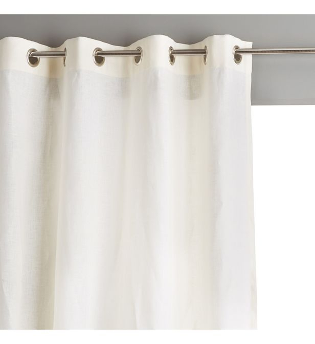 Rideau Lin Classique Œillets, Colin Ampm En Blanc | Soldes serapportantà Rideaux Galeries Lafayette Maison Rideau Lin Classique Œillets, Colin Ampm En Blanc | Soldes serapportantà Rideaux Galeries Lafayette Maison