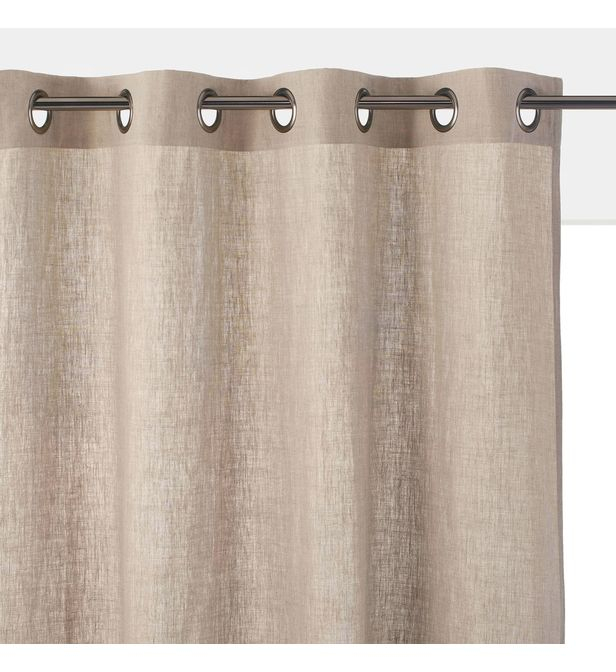 Rideau Lin Lavé À Œillets Onega La Redoute Interieurs serapportantà Rideaux En Lin Lavé Rideau Lin Lavé À Œillets Onega La Redoute Interieurs serapportantà Rideaux En Lin Lavé
