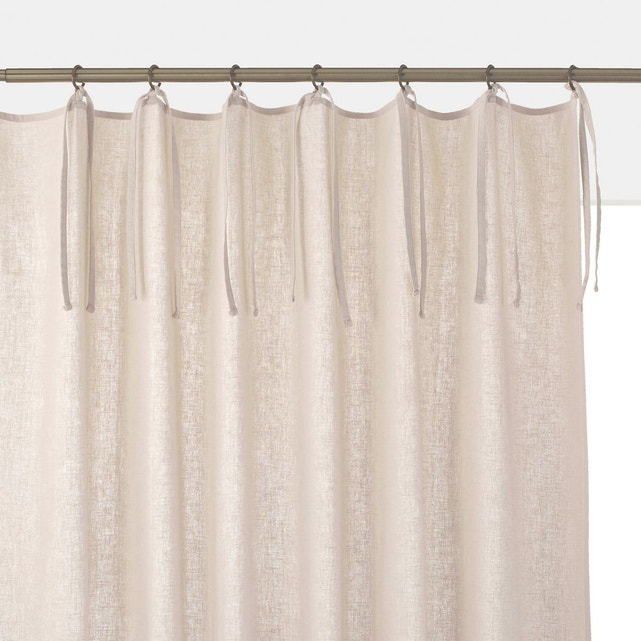 Rideau Lin/Viscose Nouettes Odorie La Redoute Interieurs dedans Rideaux Couleur Lin Rideau Lin/Viscose Nouettes Odorie La Redoute Interieurs dedans Rideaux Couleur Lin