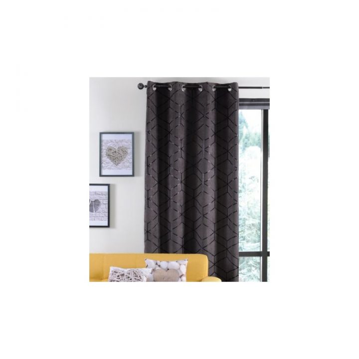 Rideau Moderne Motif Géomtérique intérieur Rideau Geometrique