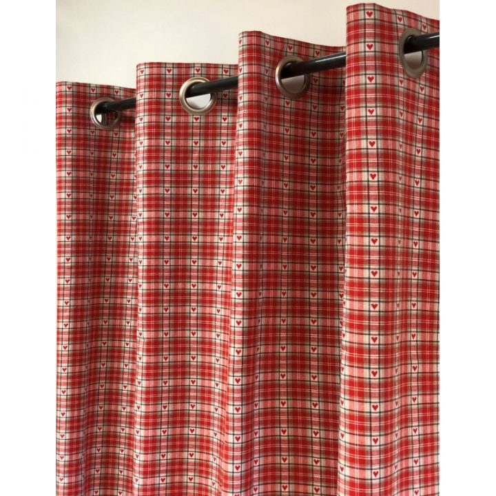 Rideau Montagne Rouge à Rideaux Style Montagne Rideau Montagne Rouge à Rideaux Style Montagne