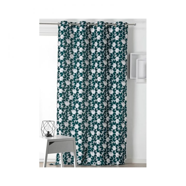 Rideau Motif Géométrique Contemporain Vert tout Rideau Geometrique Rideau Motif Géométrique Contemporain Vert tout Rideau Geometrique