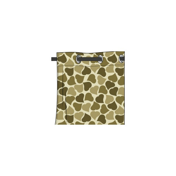 Rideau Motif Lovely Marron Jungle – Deco-Tissus dedans Rideaux Jungle Rideau Motif Lovely Marron Jungle – Deco-Tissus dedans Rideaux Jungle