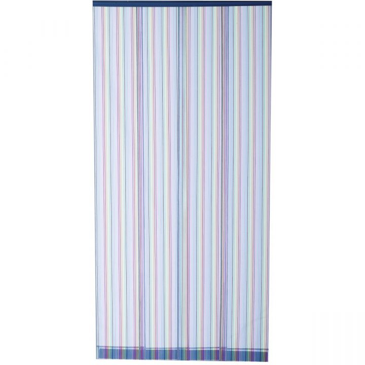 Rideau Moustiquaire De Porte Moustirayures Morel – Largeur à Rideau Rigide