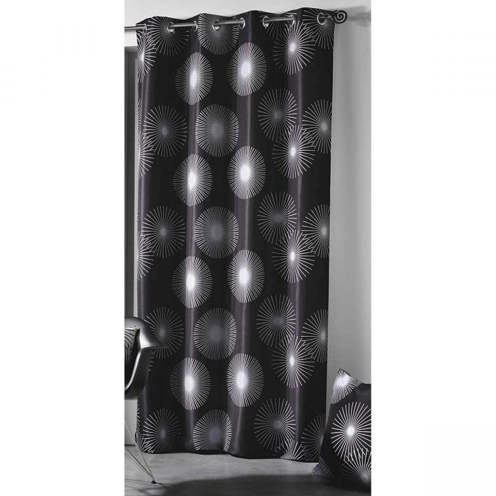 Rideau Noir tout Rideaux Occultants Blanc