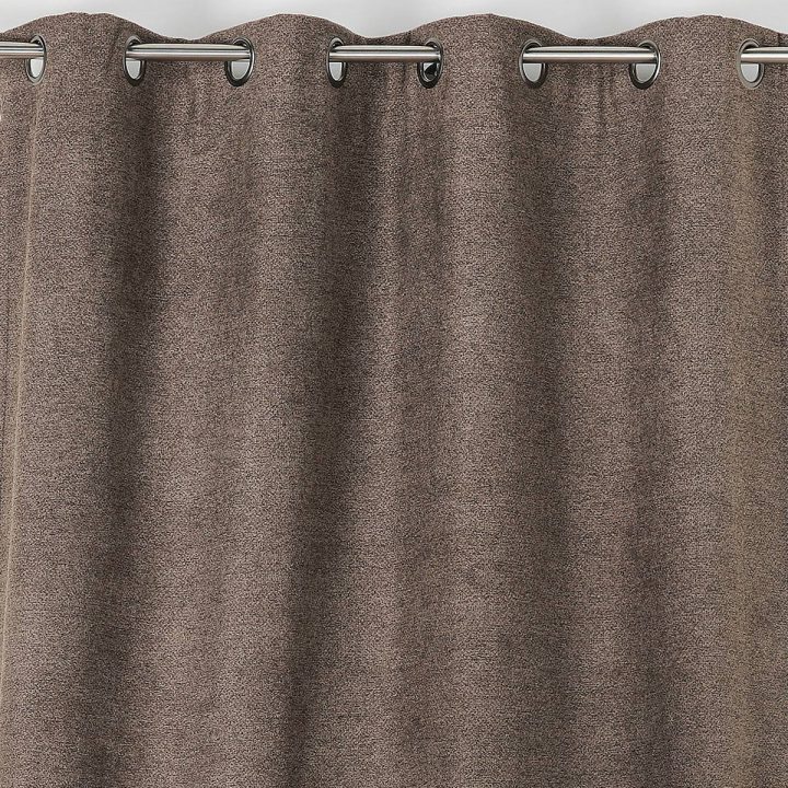 Rideau Obscurcissant Aspect Laine Chinée (Marron), (Vert tout Rideau Marron Clair Rideau Obscurcissant Aspect Laine Chinée (Marron), (Vert tout Rideau Marron Clair