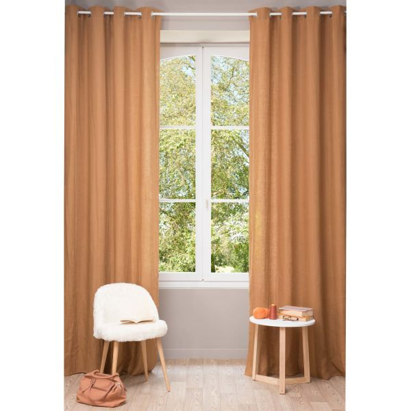 Rideau Occulant 140X260 Cm Eclipse Coloris Rouge Pas Cher serapportantà Rideau Rouge Pas Cher