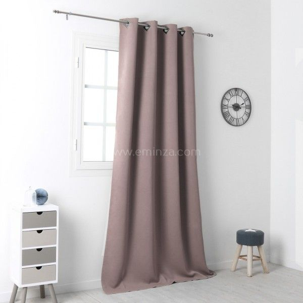 Rideau Occultant ( 140 X 250 Cm) Drake Rose Poudré serapportantà Rideau Occultant Rose Poudré Rideau Occultant ( 140 X 250 Cm) Drake Rose Poudré serapportantà Rideau Occultant Rose Poudré