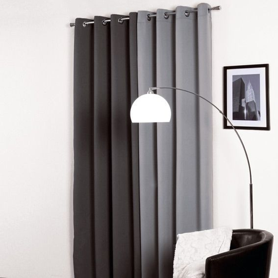 Rideau Occultant (140 X H260 Cm) Satin Gris – Rideau pour Rideau Gris Anthracite Rideau Occultant (140 X H260 Cm) Satin Gris – Rideau pour Rideau Gris Anthracite