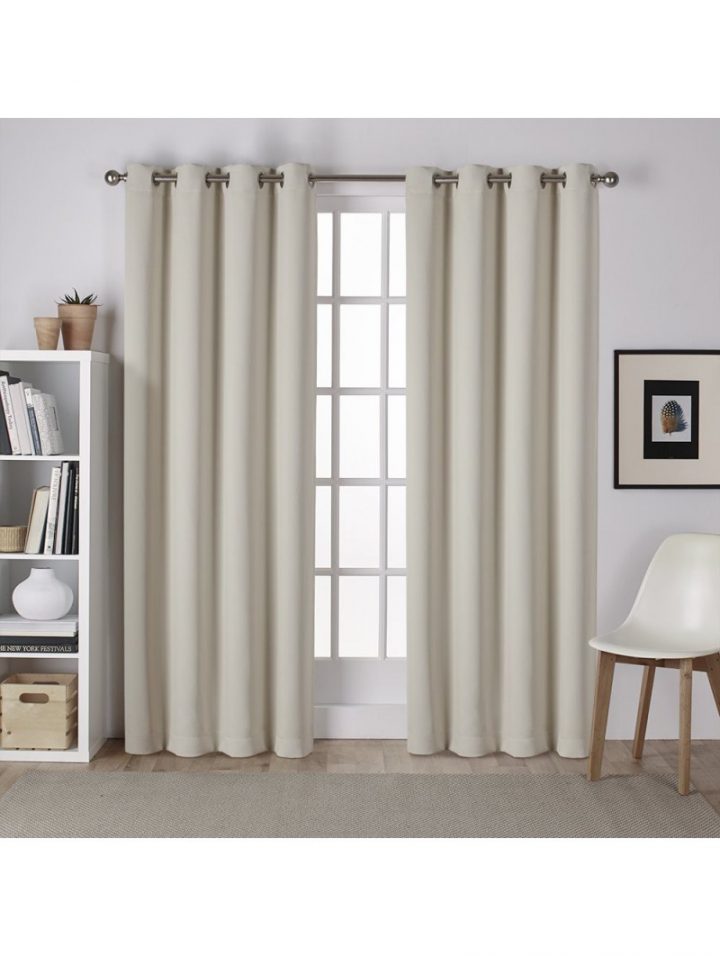 Rideau Occultant 140X260Cm Ecru- Homerokk dedans Rideau Occultant Ecru