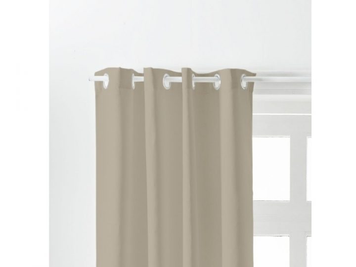 Rideau Occultant 140X260Cm Mastic – Vente De Les Douces concernant Rideau Occultant Conforama