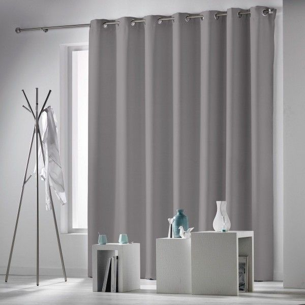 Rideau Occultant (280 X 260 Cm) Occulteo Gris – Rideau destiné Rideau Occultant Grande Largeur Rideau Occultant (280 X 260 Cm) Occulteo Gris – Rideau destiné Rideau Occultant Grande Largeur