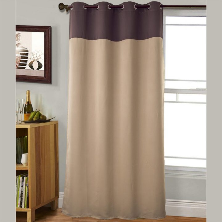 Rideau Occultant Bicolore – Best Interior – Livraison concernant Rideau Occultant Beige Rideau Occultant Bicolore – Best Interior – Livraison concernant Rideau Occultant Beige