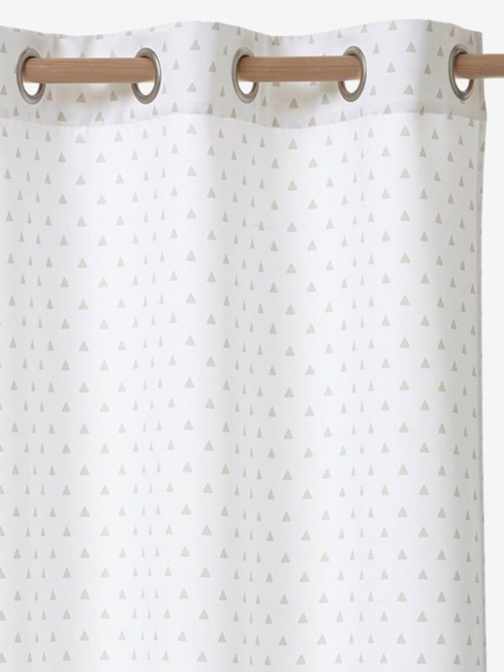 Rideau Occultant Écru / Triangle – Vertbaudet | Blackout encequiconcerne Rideau Occultant Ecru