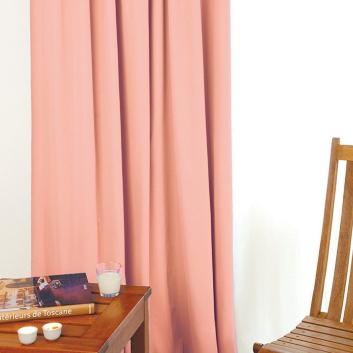 Rideau Occultant Et Isolant Saumon – Blancheporte tout Rideau Occultant Et Isolant Rideau Occultant Et Isolant Saumon – Blancheporte tout Rideau Occultant Et Isolant