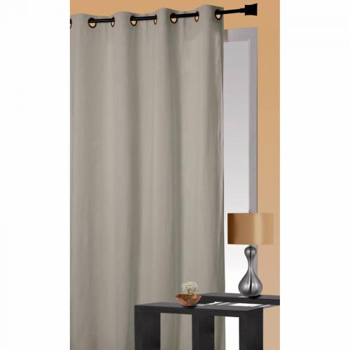 Rideau Occultant Et Isolant Thermique À Oeillets Home destiné Rideau Occultant Beige Rideau Occultant Et Isolant Thermique À Oeillets Home destiné Rideau Occultant Beige