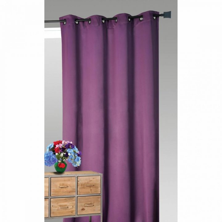 Rideau Occultant Et Isolant Thermique À Oeillets Home tout Rideaux Isolants Thermiques Rideau Occultant Et Isolant Thermique À Oeillets Home tout Rideaux Isolants Thermiques