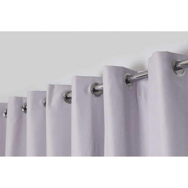 Rideau Occultant Grande Largeur, Copenhague, Gris, L.280 X concernant Rideau Occultant Grande Largeur Rideau Occultant Grande Largeur, Copenhague, Gris, L.280 X concernant Rideau Occultant Grande Largeur