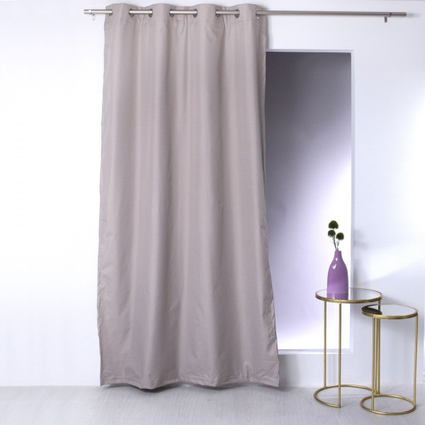 Rideau Occultant Isolant Thermique (140 X 240 Cm) Husky intérieur Rideau Thermique Gifi Avis