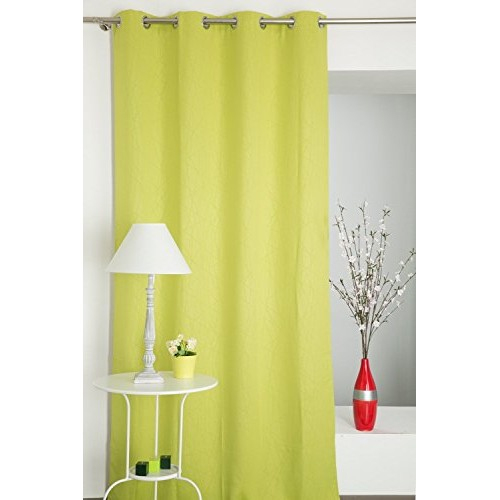 Rideau Occultant Motif Lignes Abstraites Vert Anis avec Rideau Vert Anis Rideau Occultant Motif Lignes Abstraites Vert Anis avec Rideau Vert Anis