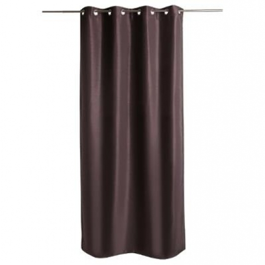 Rideau Occultant Satin Aubergine 140X260Cm intérieur Rideaux Aubergine