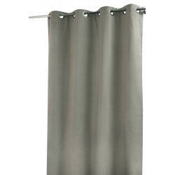 Rideau Occultant Thermique 135 X 280 Cm Grande Hauteur Uni concernant Rideau Occultant Hauteur 200 Cm