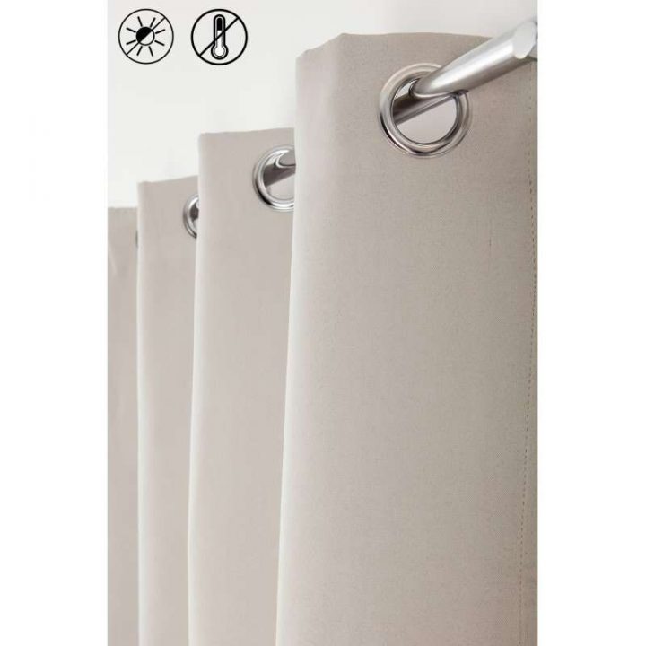 Rideau Occultant Thermique 140 X 240 Cm Uni Taupe – Rideau But tout Rideau Occultant Taupe Rideau Occultant Thermique 140 X 240 Cm Uni Taupe – Rideau But tout Rideau Occultant Taupe