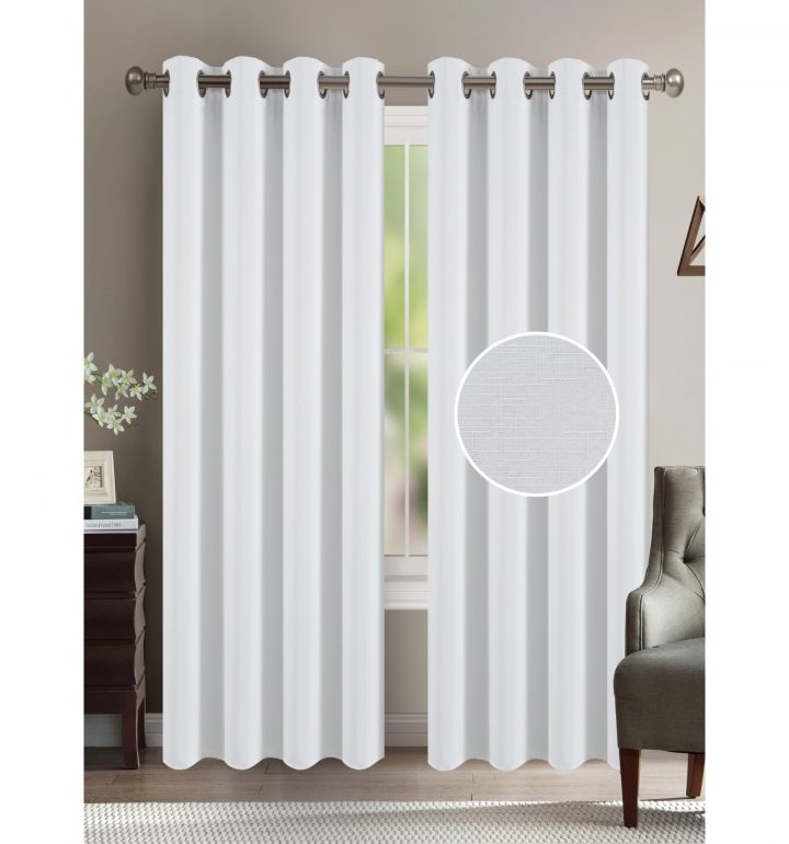 Rideau Oeillets Lin dedans Rideaux Lin Blanc Cassé Rideau Oeillets Lin dedans Rideaux Lin Blanc Cassé