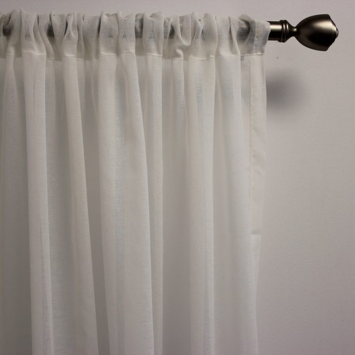 Rideau Passe-Tringle Grande Largeur – Athena – Crème – 120 intérieur Rideau Passe Tringle