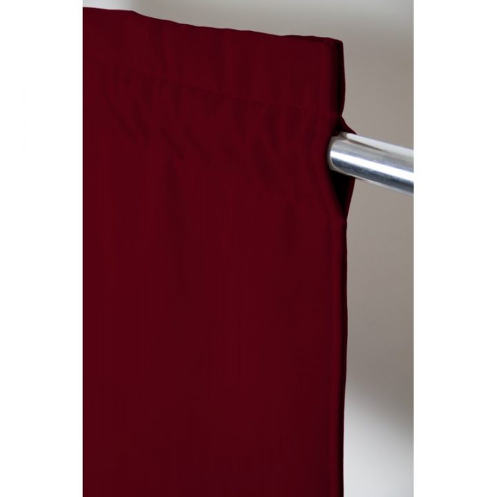 Rideau Phonique Séparation De Pièces Rouge Grenat pour Rideau Phonique 7 Couches
