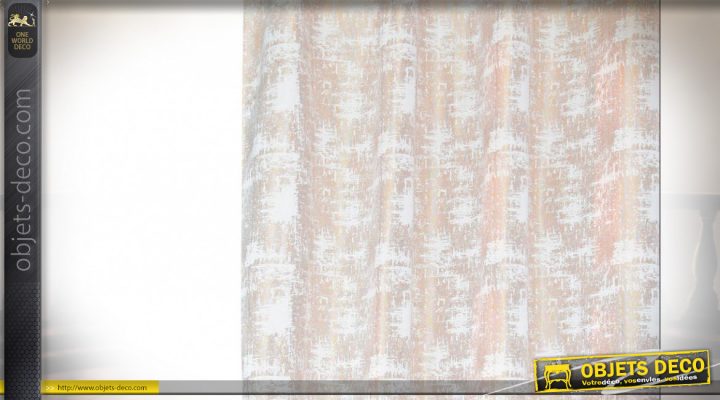 Rideau Polyester 140X270 160 Gsm. Abstrait concernant Rideau Hauteur 160