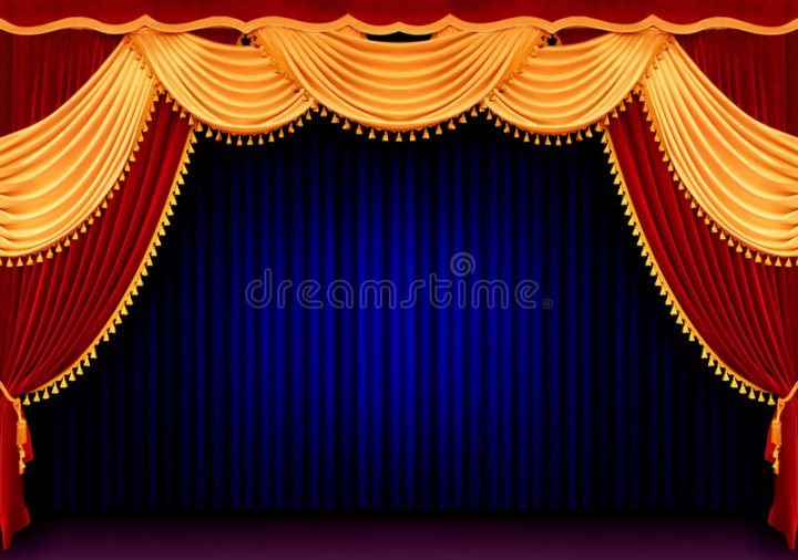 Rideau Rouge En Théâtre Image Libre De Droits – Image: 2241766 pour Rideau Rouge Théatre