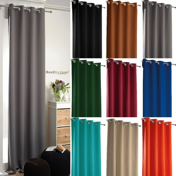 Rideau Store Oeillets Rideau Rideau Black-Out Opaque serapportantà Rideau Insonorisant