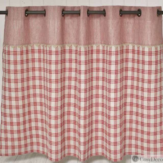 Rideau Sur-Mesure Plan De Cuisine Ambiance Bistrot Chez avec Tringle Rideau Sous Evier Rideau Sur-Mesure Plan De Cuisine Ambiance Bistrot Chez avec Tringle Rideau Sous Evier