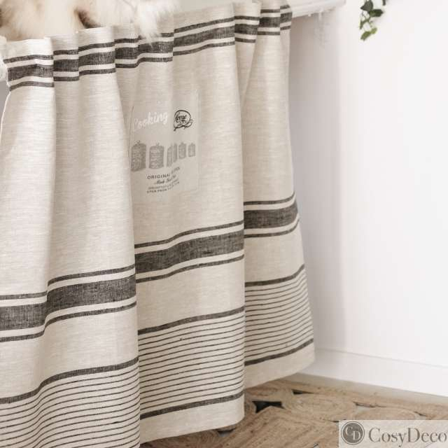 rideau sous plan de travail