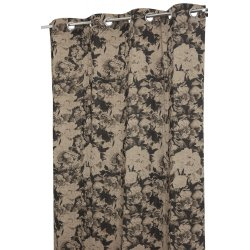 Rideau Tamisant 100% Coton 140 X 240 Cm À Oeillets Effet pour Rideau Voilage Effet Lin Rideau Tamisant 100% Coton 140 X 240 Cm À Oeillets Effet pour Rideau Voilage Effet Lin
