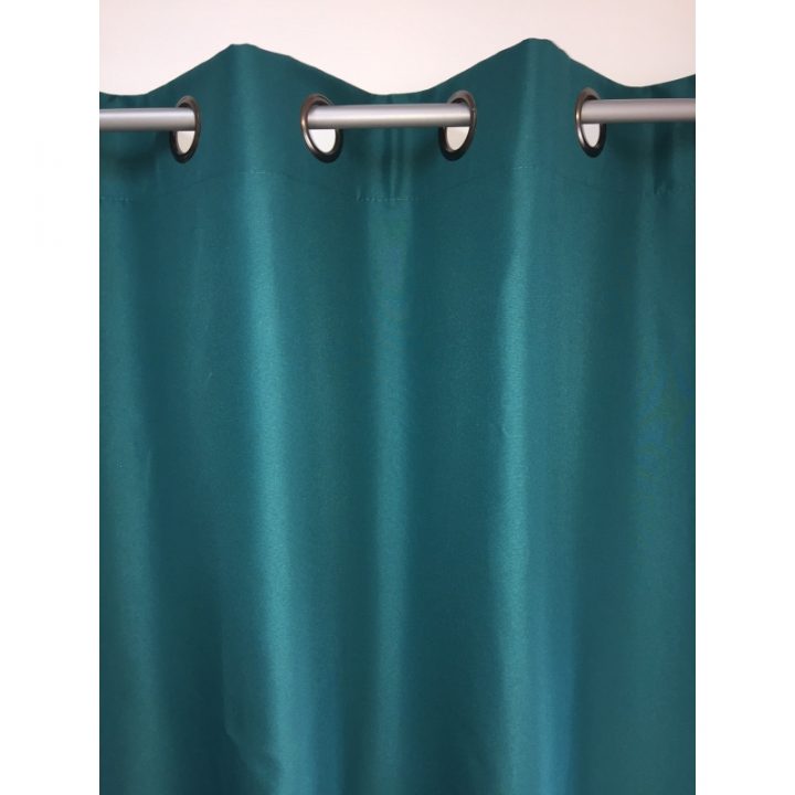 Rideau Tamisant Bleu Canard Pour Une Déco Parfaite intérieur Rideau Voilage Bleu Canard