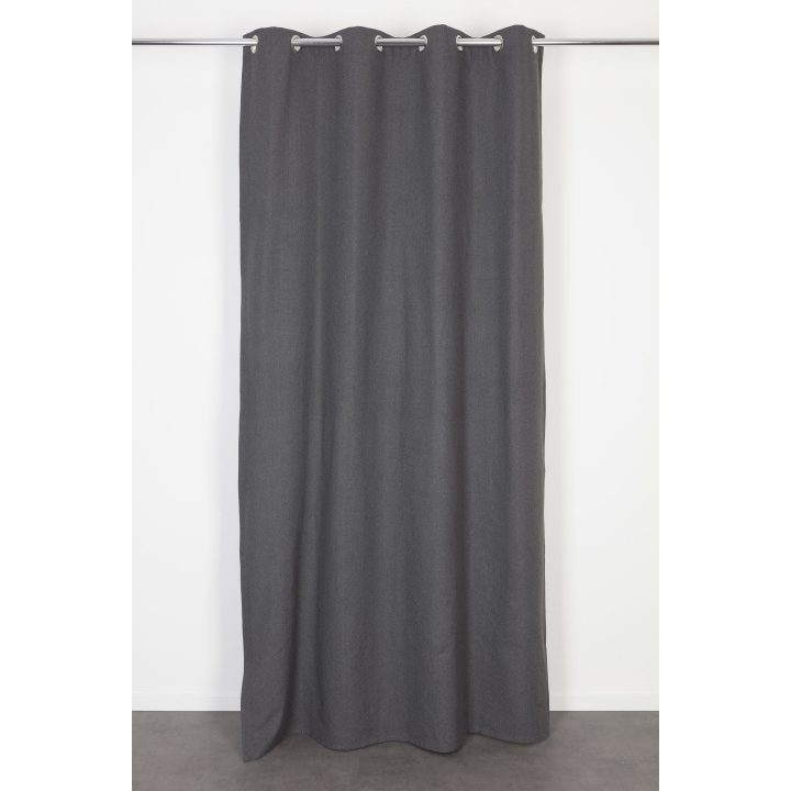 Rideau Tamisant, Coton, Selvan Gris Anthracite L.140 X H pour Rideau Gris Anthracite Rideau Tamisant, Coton, Selvan Gris Anthracite L.140 X H pour Rideau Gris Anthracite
