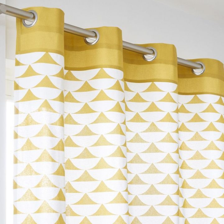 Rideau Tamisant, Gabi, Moutarde, L.140 X H.260 Cm Inspire pour Rideaux Imprimes Scandinaves Rideau Tamisant, Gabi, Moutarde, L.140 X H.260 Cm Inspire pour Rideaux Imprimes Scandinaves