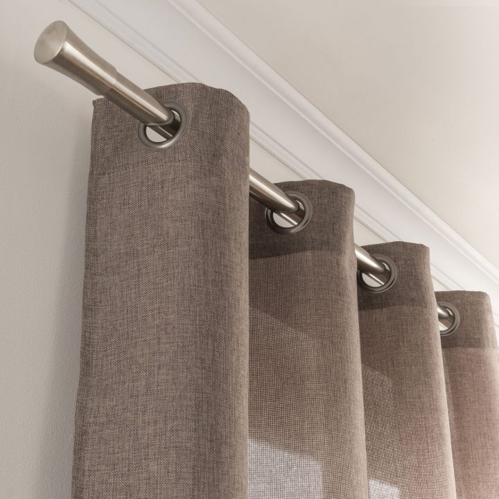 Rideau Tamisant, Look, Gris Taupe, L.140 X H.280 Cm serapportantà Rideaux Salon Leroy Merlin Rideau Tamisant, Look, Gris Taupe, L.140 X H.280 Cm serapportantà Rideaux Salon Leroy Merlin