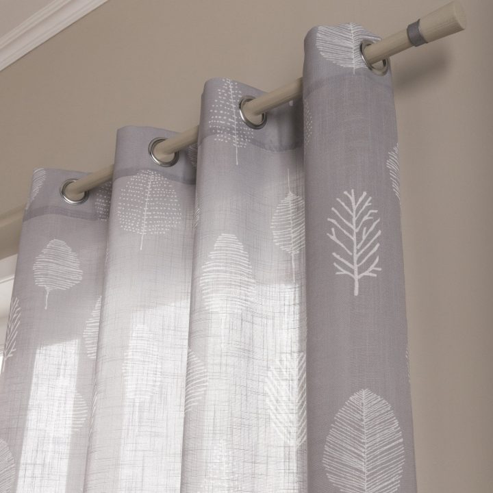 Rideau Tamisant, Paco, Gris / Blanc, L.140.0 X H.260.0 Cm à Rideaux Rayes Gris Et Blanc Rideau Tamisant, Paco, Gris / Blanc, L.140.0 X H.260.0 Cm à Rideaux Rayes Gris Et Blanc